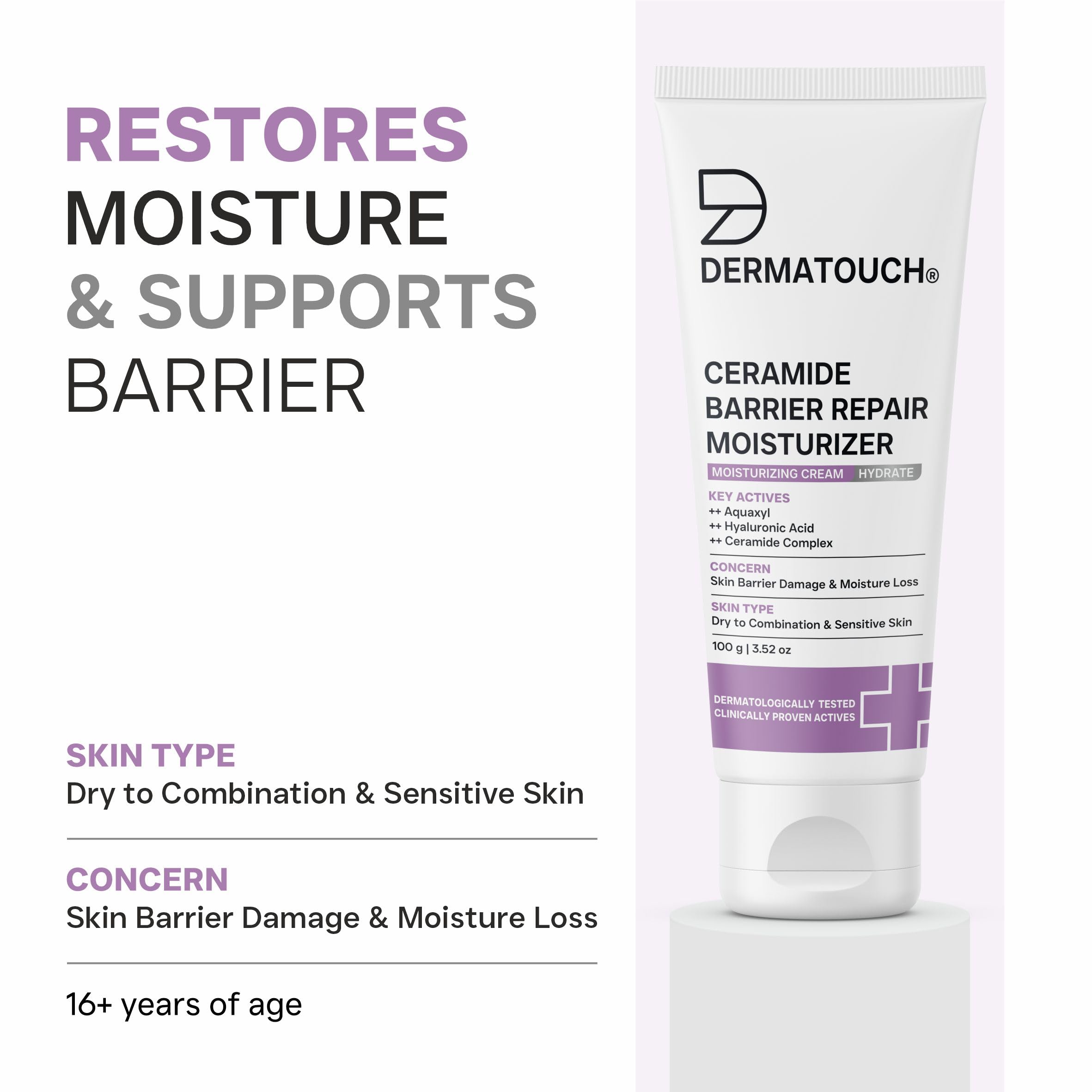 Dermatouch Ceramide Moisturizer - Deep Hydration -4