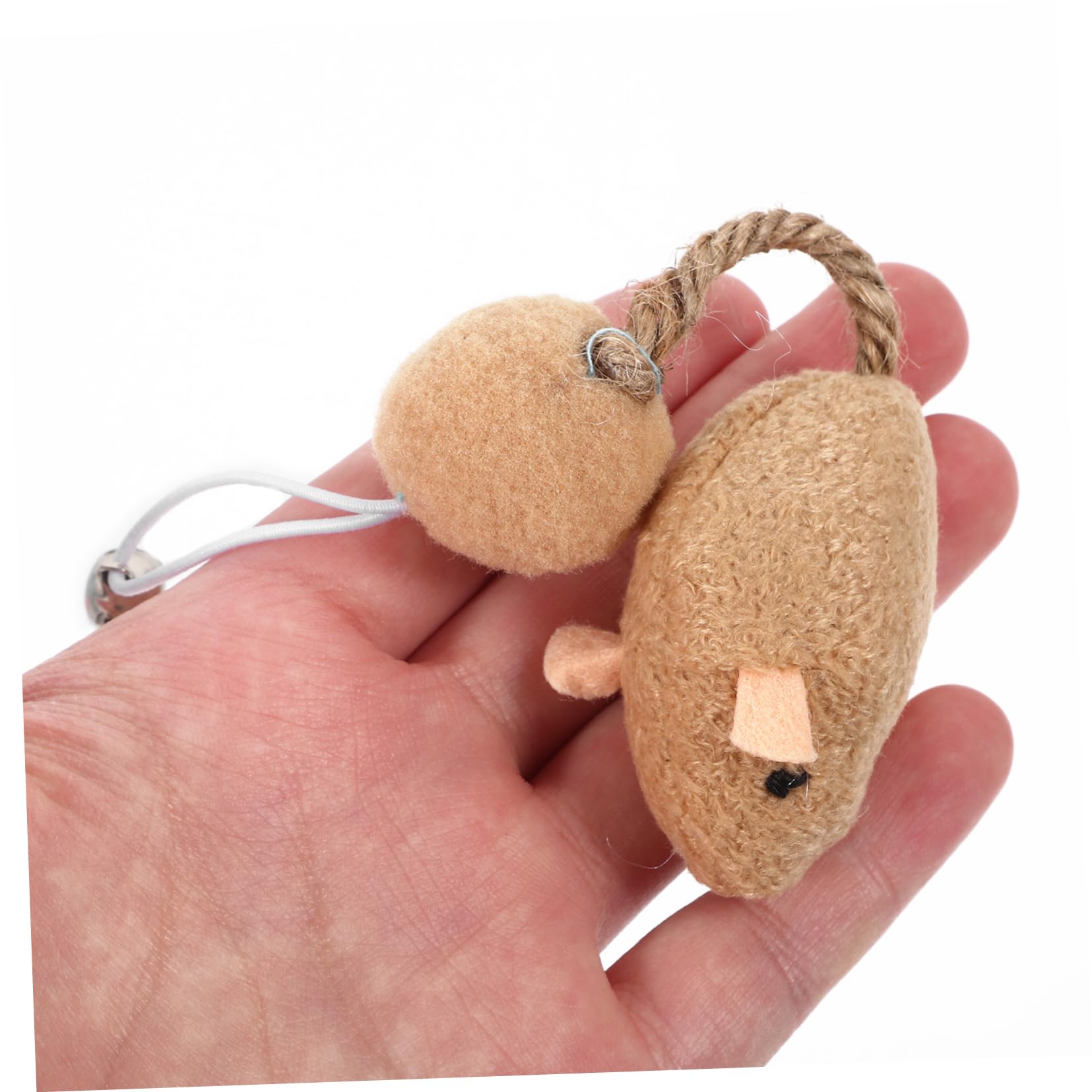 Toddmomy Lot De 6 Jouets pour Chats Et Souris Compacts Et Réutilisables À Gratter Et À Transporter