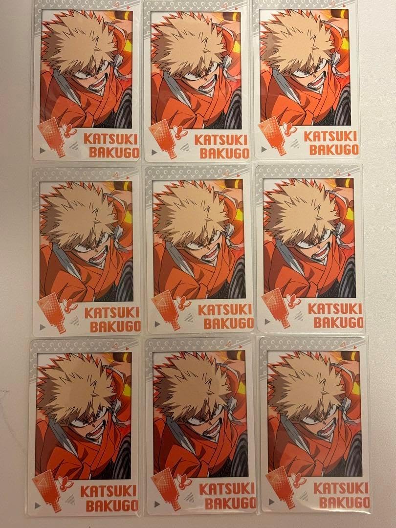 爆豪勝己 スナマイ 袴 9枚 ヒロアカ 爆豪勝己 スナマイ 袴 僕のヒーロー