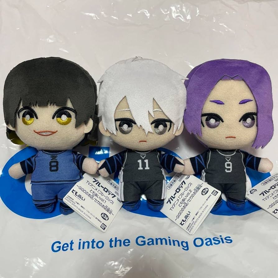 Amazon | ブルーロック ともぬい 蜂楽 廻 凪誠志郎 御影玲王 3点セット