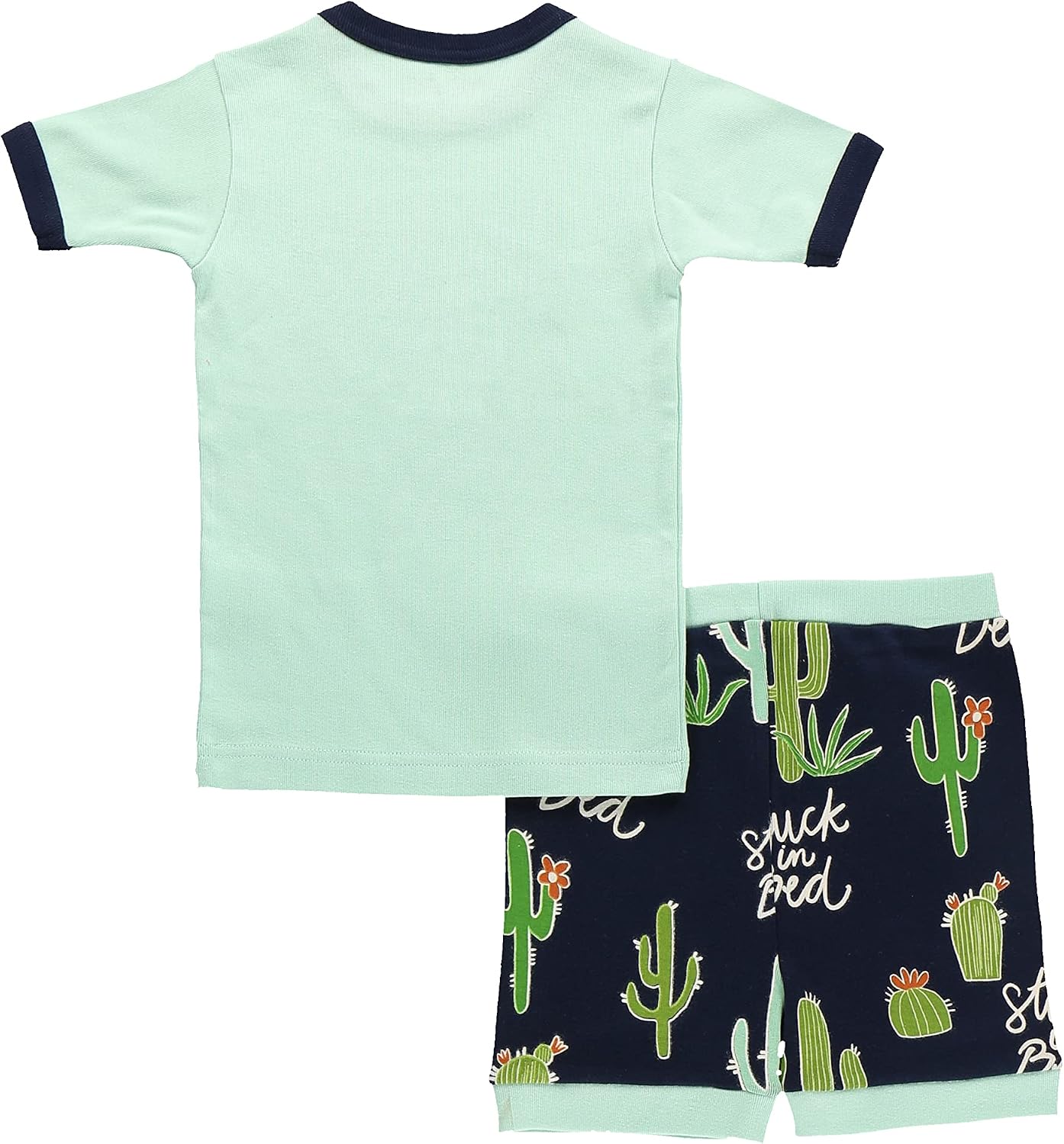 Lazy One Short-Sleeved Summer Pajama Set for Girls and Boys, Kid Pajama Set