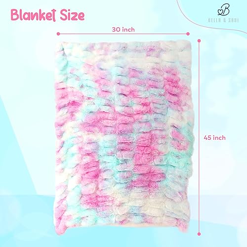 Miniatura 4 de Manta de piel sintética súper suave para bebé, esponjosa, cálida, acogedora, afelpada, acogedora, acogedora, acogedora, manta cómoda, utilizada para