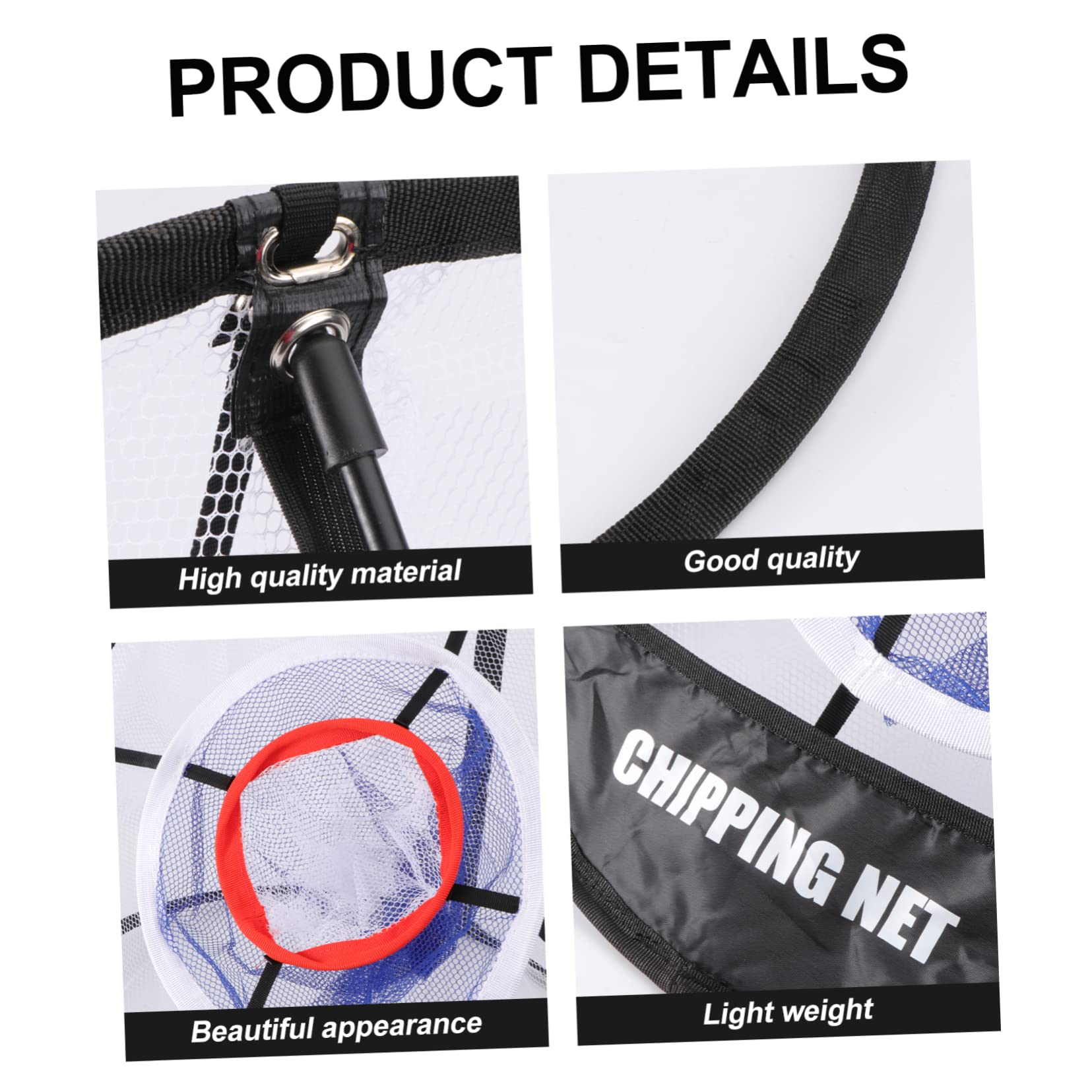 SUPVOX Indoor/Outdoor Golf Chipping Net 3-Layer Design Easy to Set Improve Your Chipping Skills Anywhere