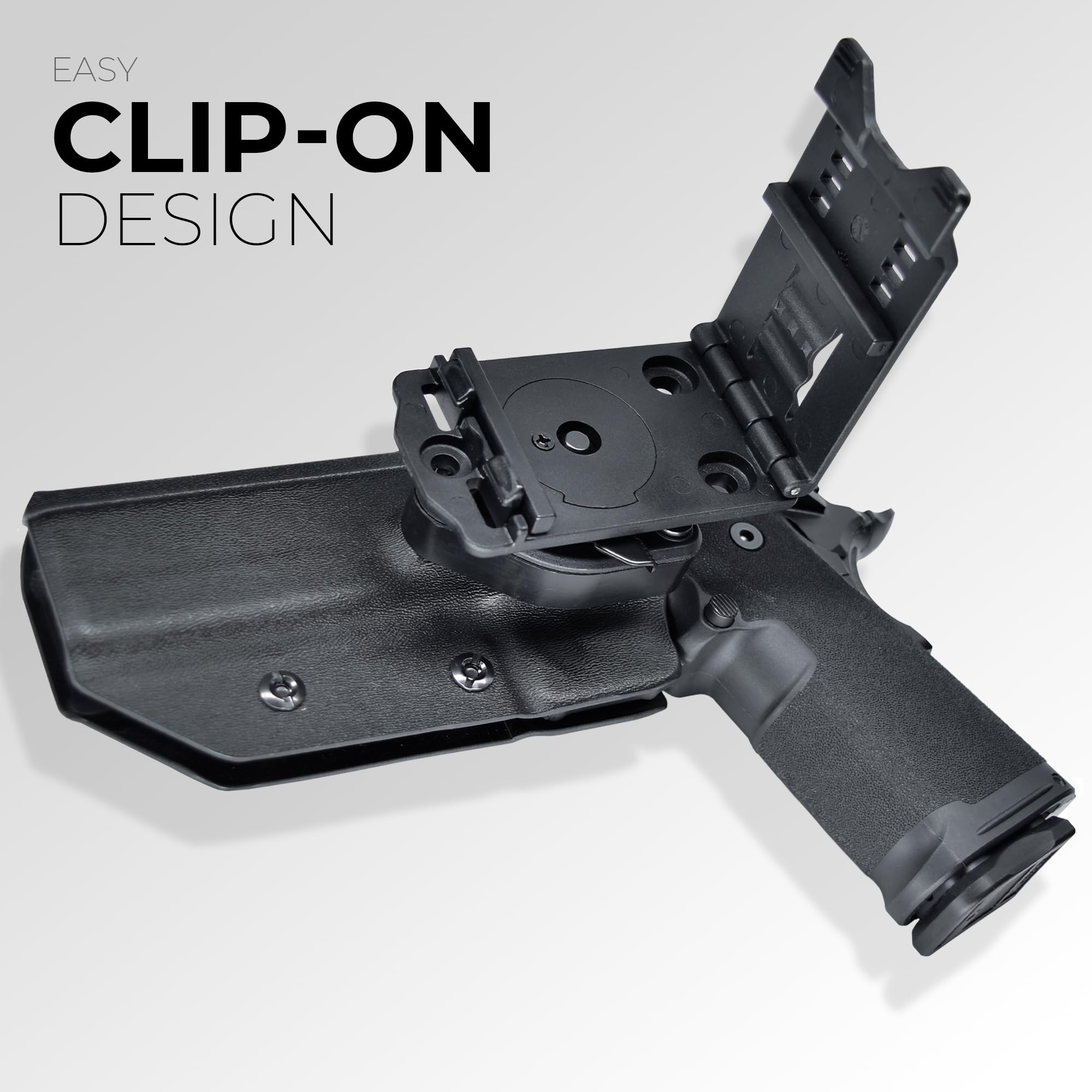 Amazon.com : OWB Quick Release IDPA Holster fits Glock 17