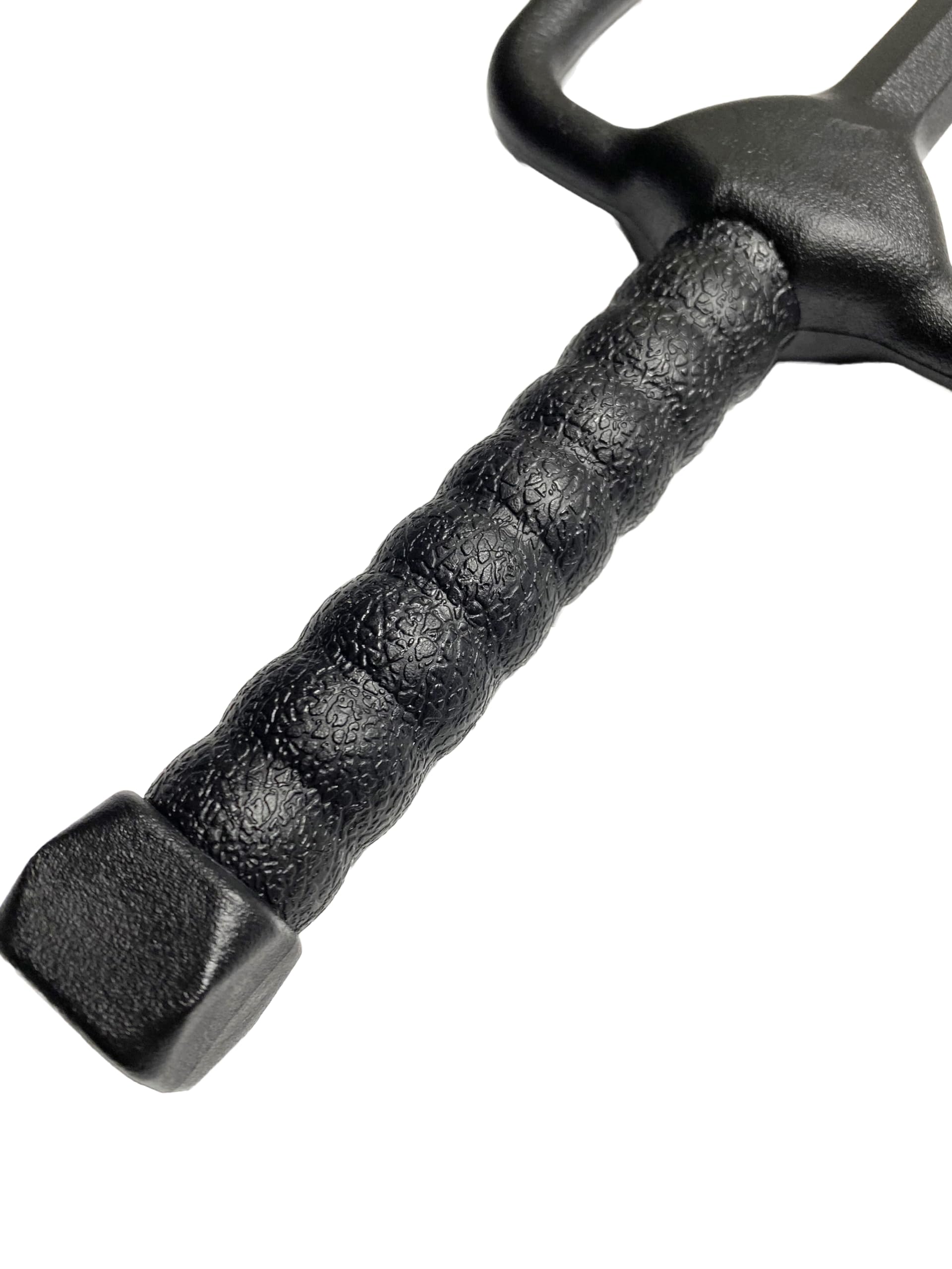 Kunststoff Sai - 49.5 cm schwarz - Octagon Form - Leichte Sai Gabeln (Paar) - Biegsam