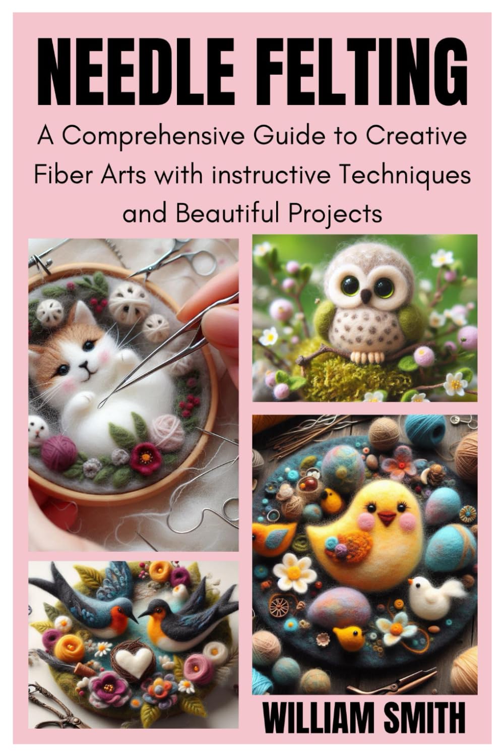 Needle Felting Guide by William Smith: Complete Beginner to Advanced Techniques & Stunning Fiber Art Projects