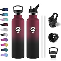 Borraccia Termica 750ml, Borraccia con Cannuccia