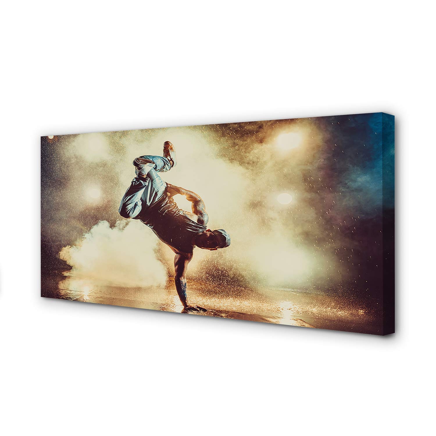 Peinture sur toile 120x60cm murale danse décoration de salon moderne Tulup