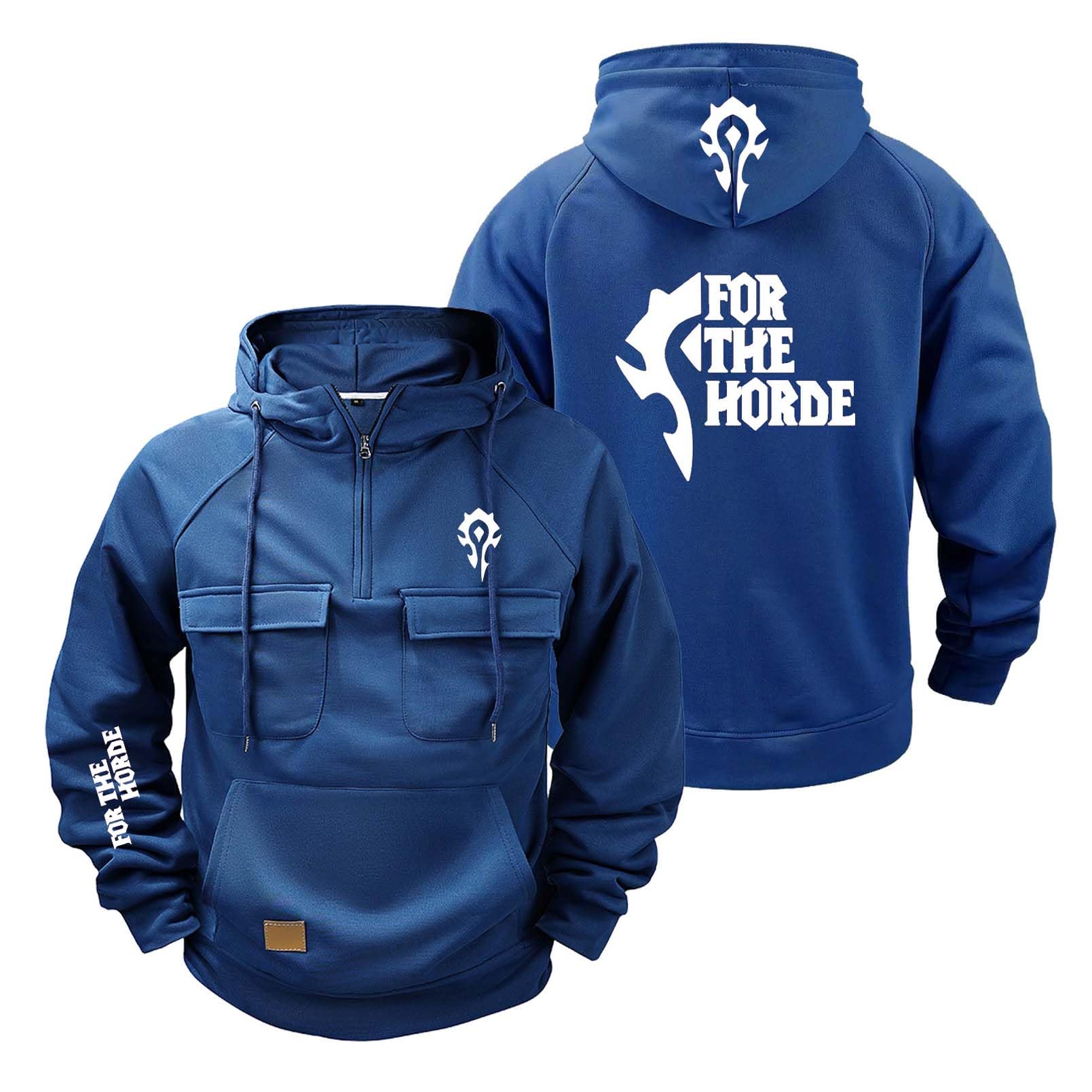 Mens Hoodie Training Jackets for The H.or.d.e printing Coat plain Pullover Hoody Long Sleeve gym wear Hooded with Pocket Sweatshirts Outwear Tops