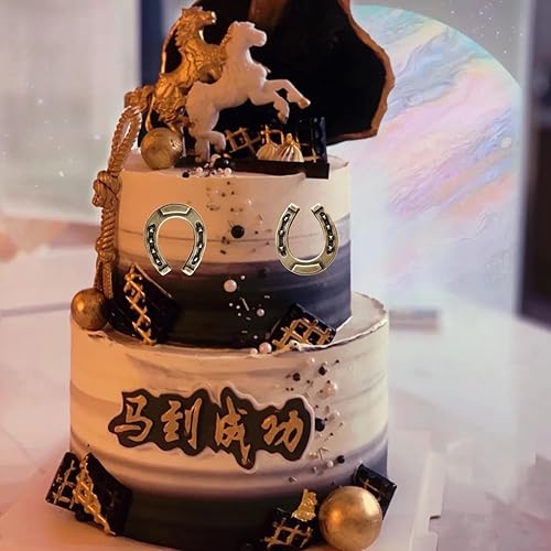 Miniatura 5 de MINFEIDMS Molde de silicona para herradura, para botas de vaquero, moldes para pistola de caramelo, para decoración de pasteles, decoración de