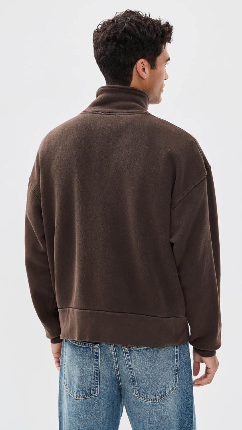 Asher Men's French Terry Full Zip Sweatshirt - Image 4