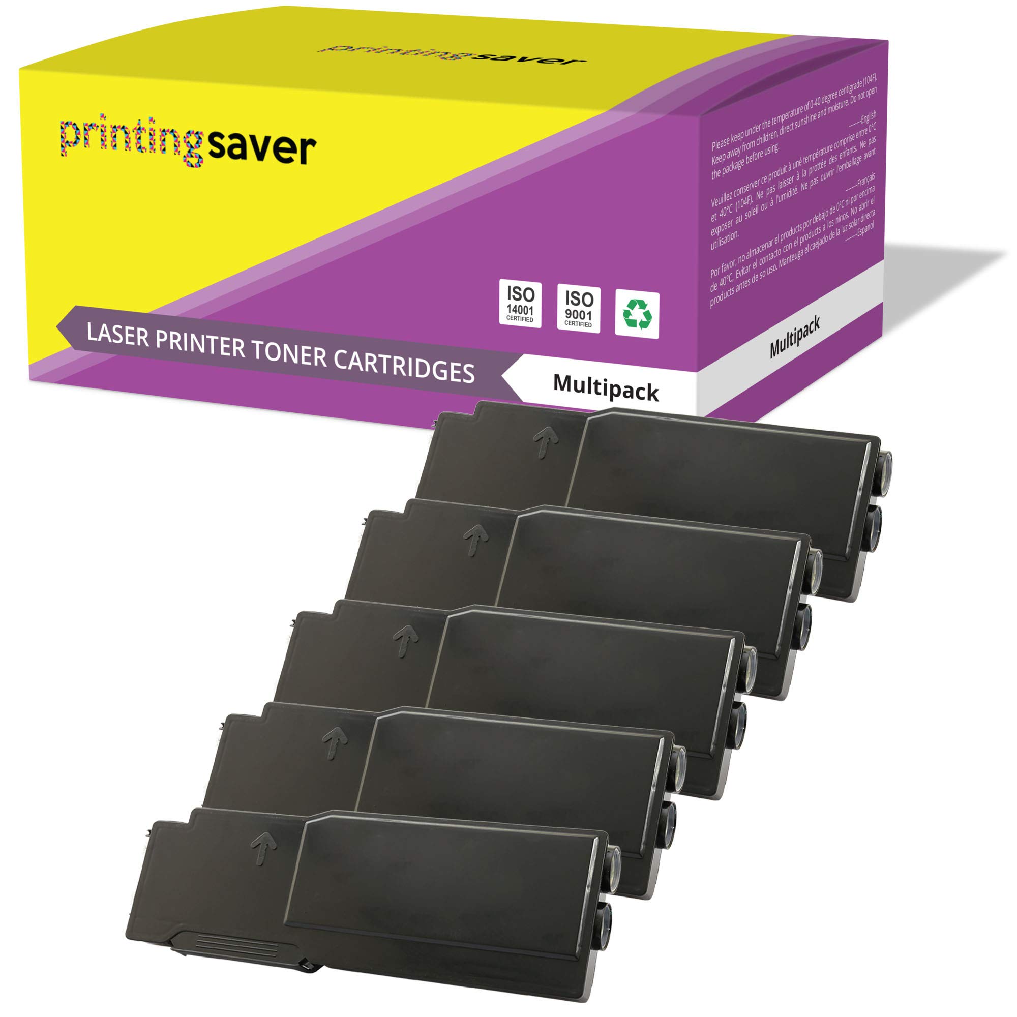 Printing Saver Zestaw 5 kompatybilnych tonerów do drukarek XEROX Versalink C400, C400V, C400N, C400DN, C405, C405V, C405N