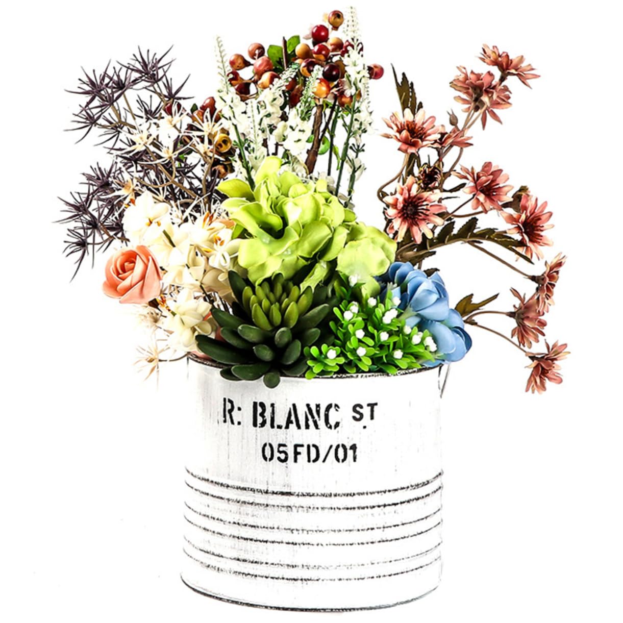 Pots de fleurs pour abri decoratif et aménagement jardin de balcon
