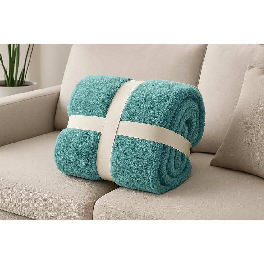 Lingerie Shop Plaid Coperta Di Pile Misura155x200 cm Vari Colori e Fasntasie, Plaid Pile Coperta Morbidissima e Calda Letto Una Piazza e Mezzo (Fantasia 1)