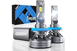 Brilliant Fahren H11/H8/H9 LED Headlight Bulbs - 22000 Lumens