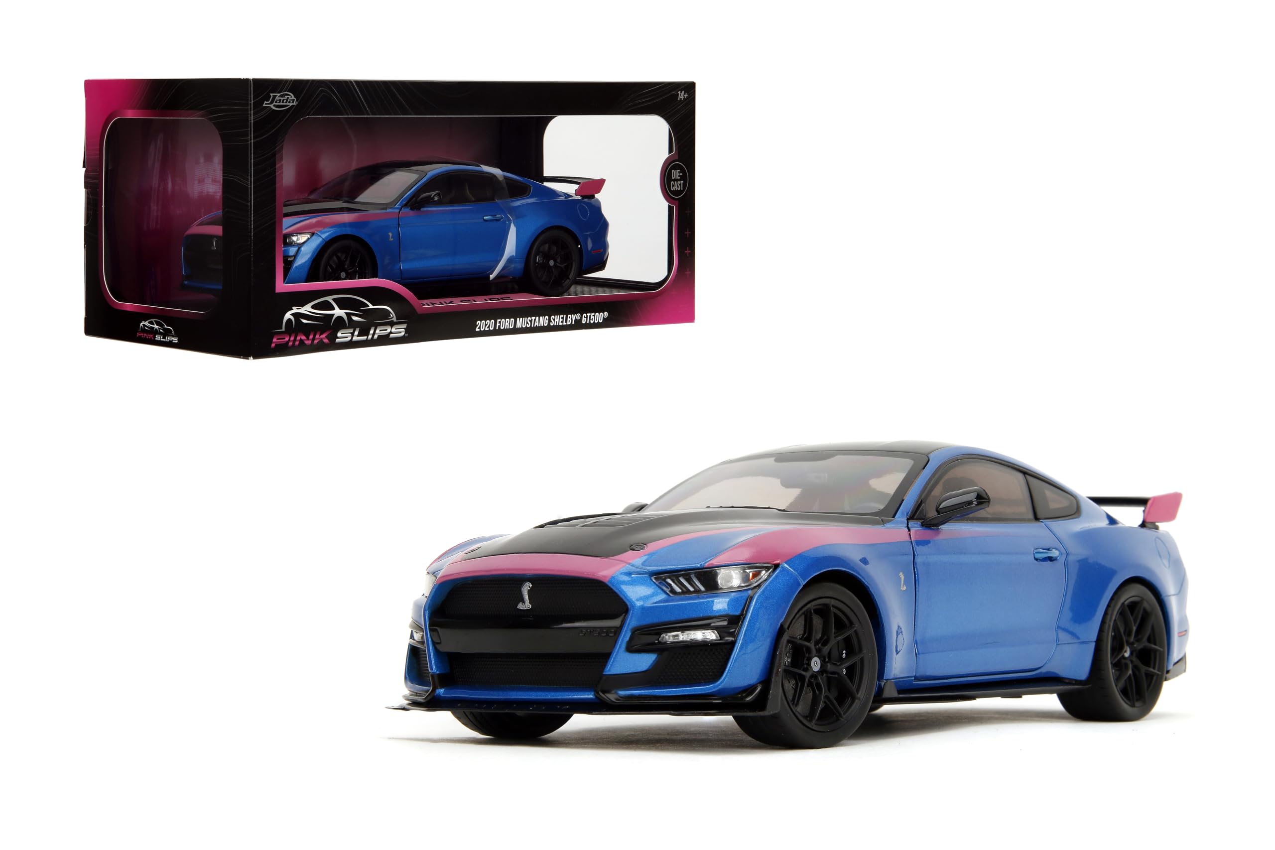 Amazon.com: Jada 1:18 Pink Slips 2020 Ford Mustang Shelby GT500