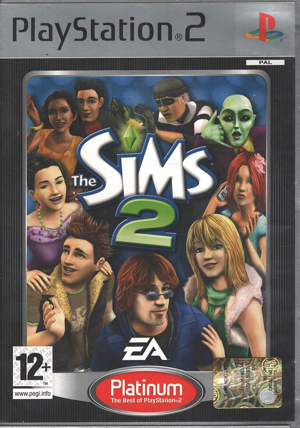 Amazon.com: PS2 - The Sims 2 - Platinum - [PAL EU] : Video Games