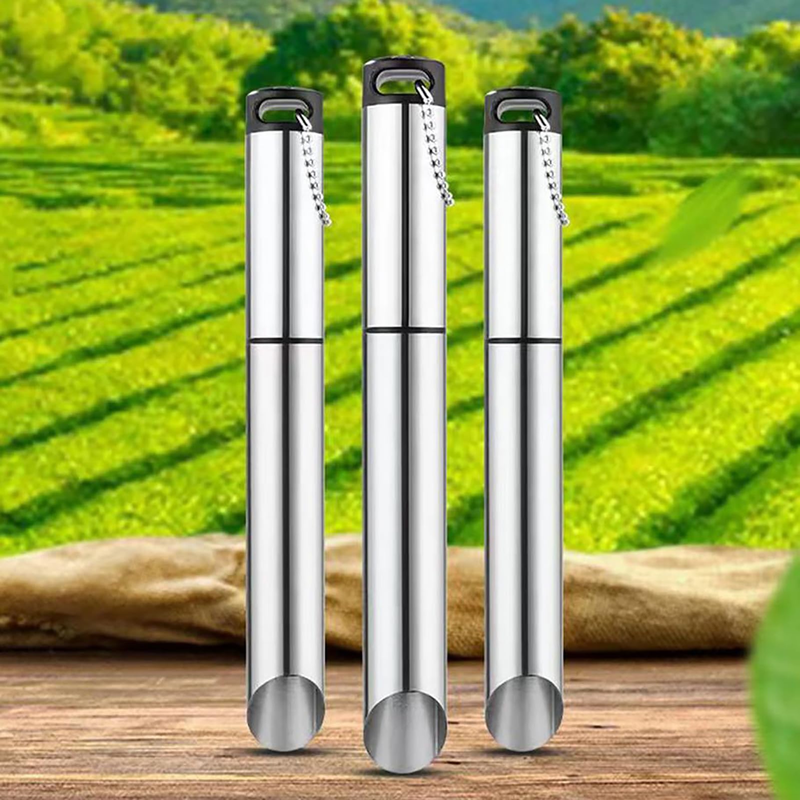FAXIOAWA Strumento per trapiantare piantine in Metallo Strumento per piantare Semi scavatore Manuale per Rilascio Manuale del Terreno per piantare piantine di Fiori