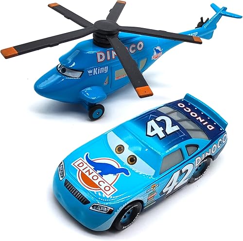 Cars 2 3 - Juguetes para niños a escala 155, juguete de metal fundido a presión para mayores de 3 años