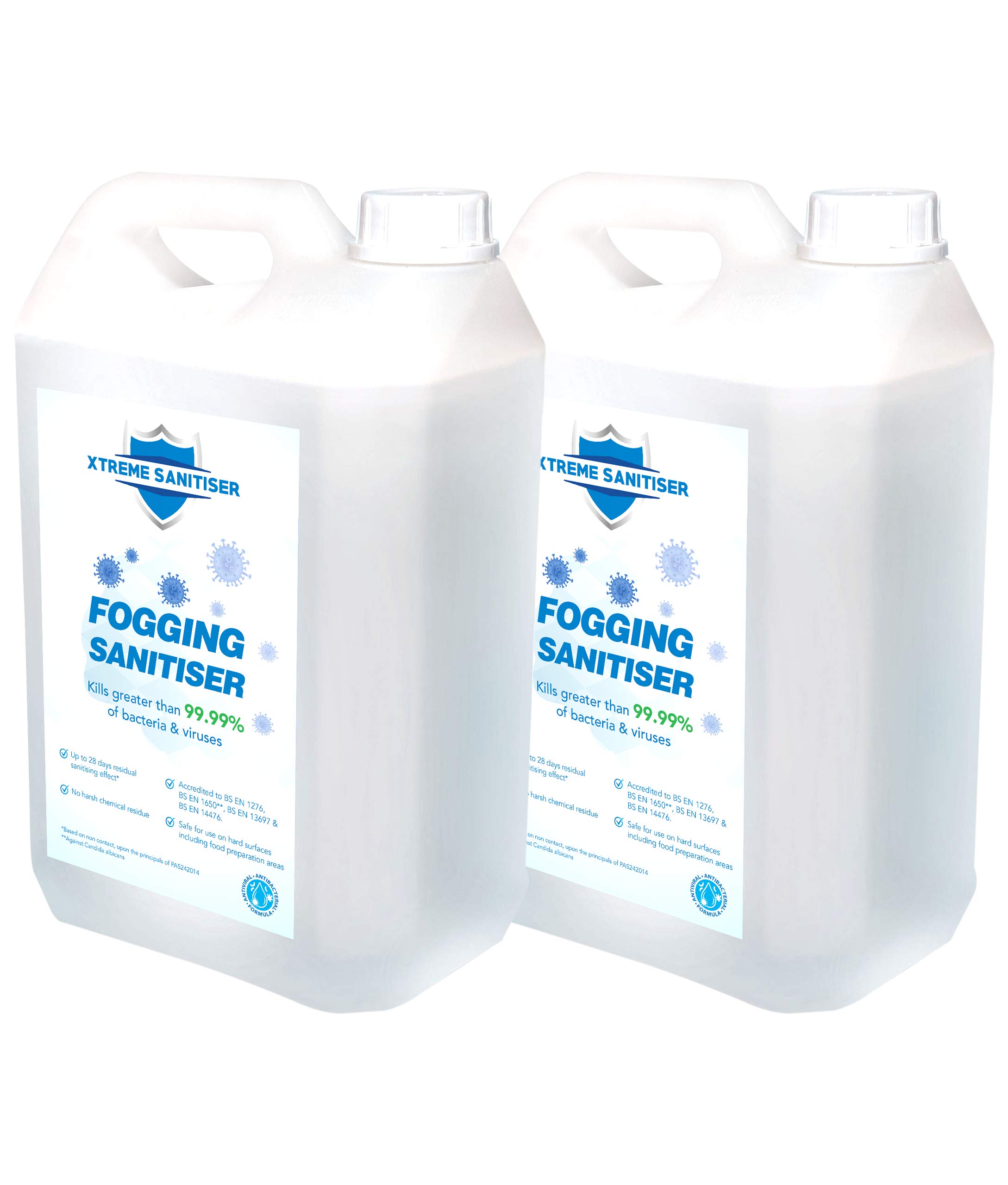 Buy Xtreme Sanitiser Fogger Disinfectant Liquid Spray Sanitiser 5l