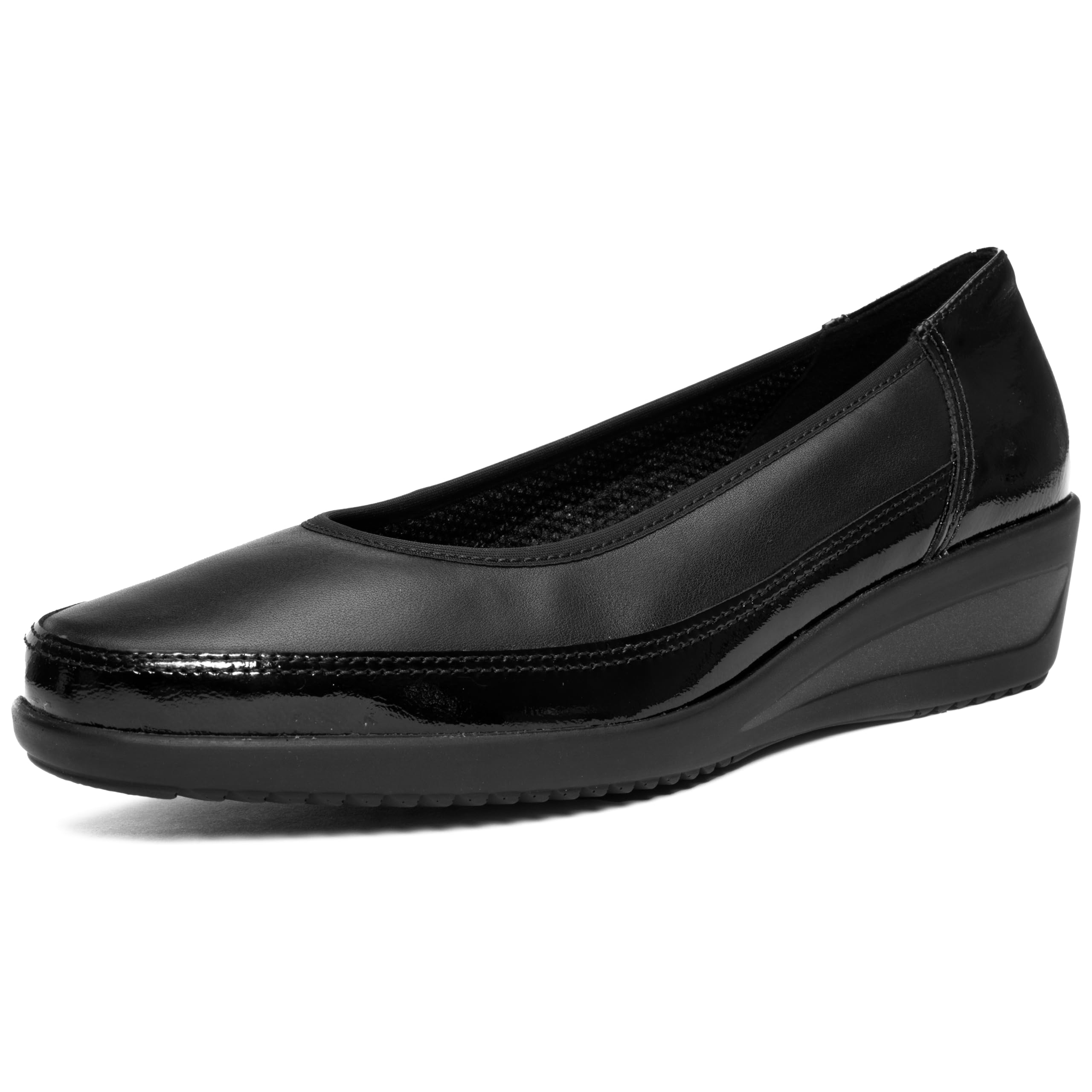 ARA Comfortable Slip-on, Black, 36.5 EU Weit