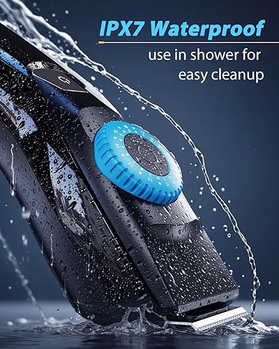 Miniatura 4 de 40 Precisions - Recortadora eléctrica de barba para hombres, recortadora de aseo para barba, bigote, cara y oídos, multiseries, impermeable, carga