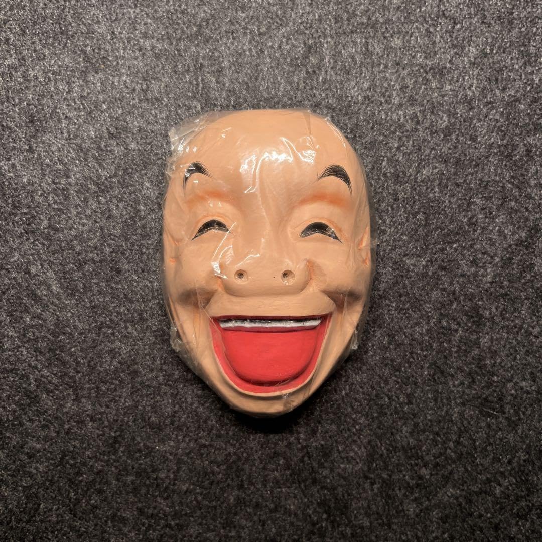 木彫り お面 ひょっとこ 笑い面 木彫り お面 ひょっとこ 笑い面 ひょっとこ お面