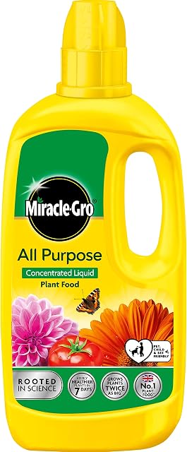 Miracle Gro All Purpose Concentrated Liquid Plant Food, 800ml