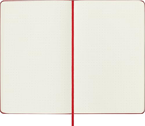 Miniatura 5 de Moleskine - Cuaderno clásico con tapa dura, grande (5 x 8.25 pulgadas), punteado, rojo escarlata, 240 páginas