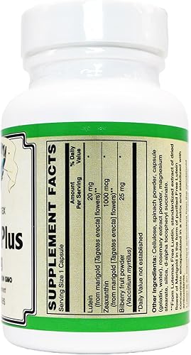 Miniatura 3 de Luteína Plus 20 MG (Luteína Libre Cristalina) wZeaxantina y Arándano - Lutemax