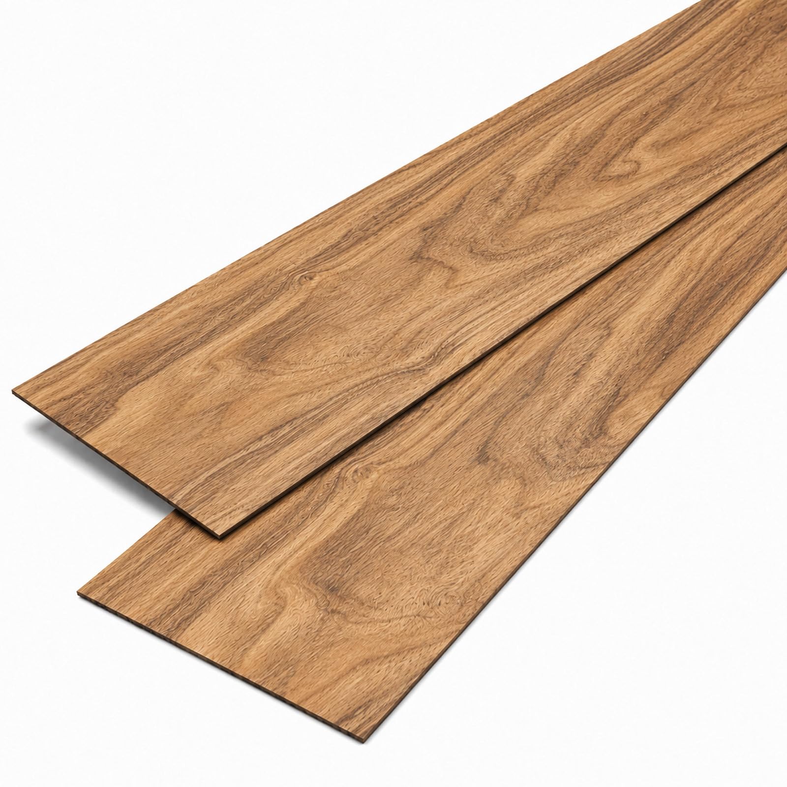 SUNNYNEST Self Adhesive Floor Planks, Wood Effect Peel Stick Floor Tiles (Dark Brown) — image 1