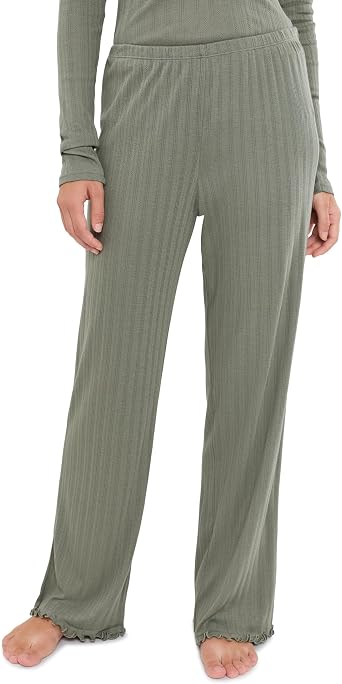 Eberjey Womens Pointelle Pants