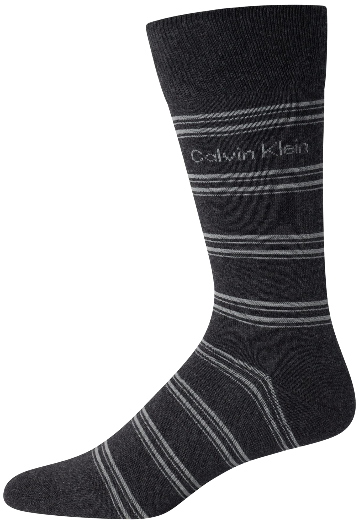 Calvin Klein Calcetines deportivos para hombre, 8 unidades, ligeros, de mezcla de algodón, para hombre (talla 7-12)