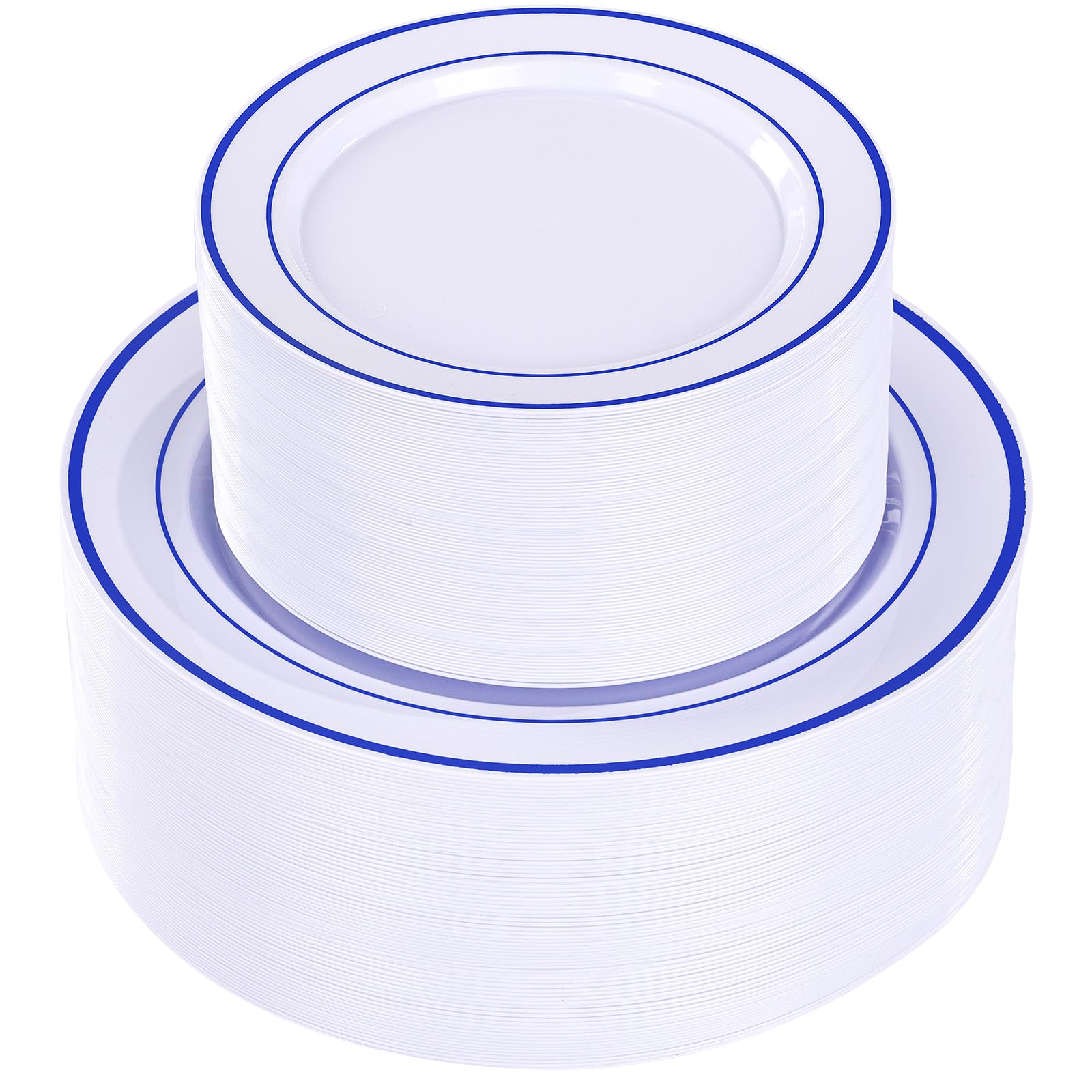 Ivory Scalloped Plates - 60 Pack for Parties & Weddings -16