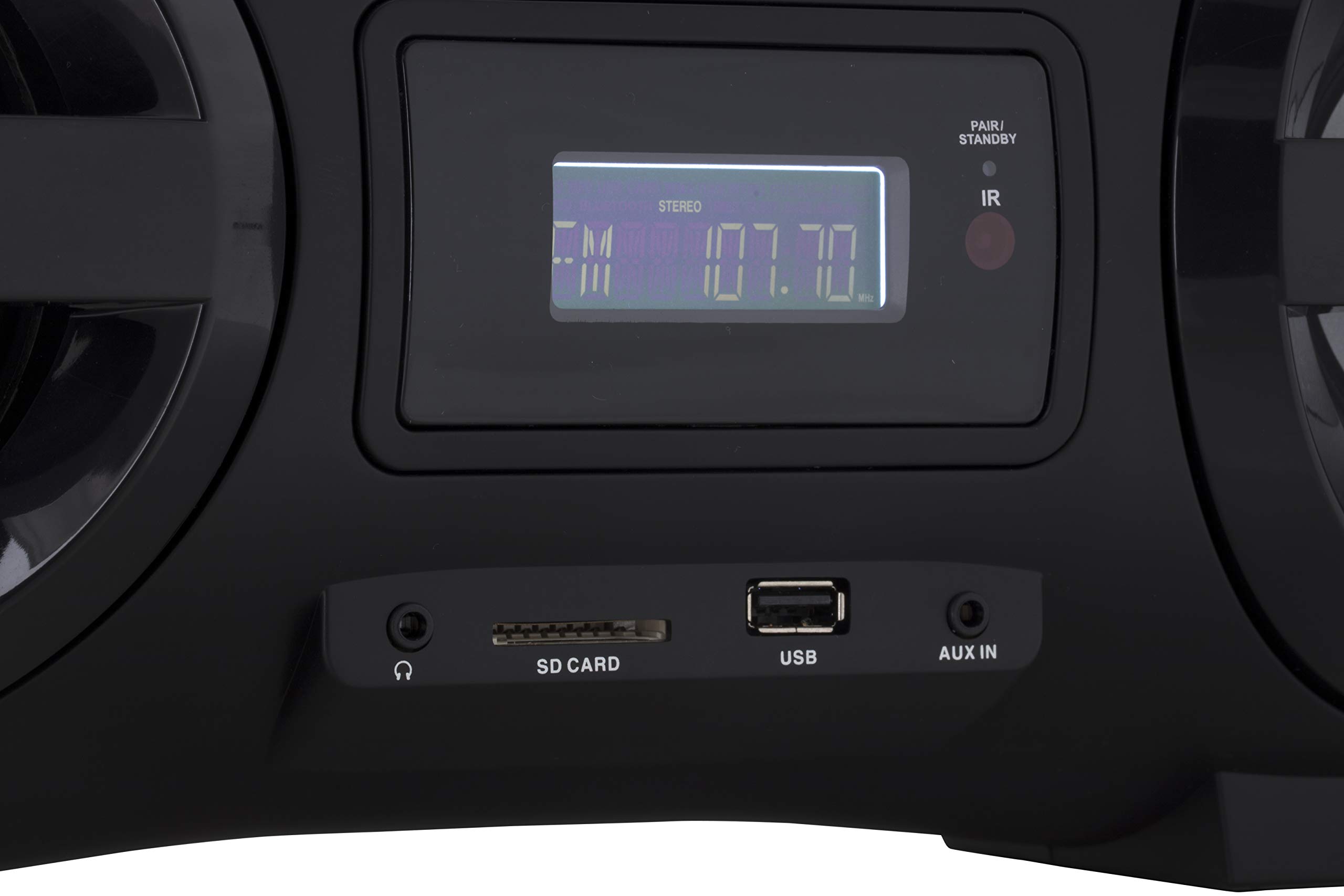 CD-Player Boombox Ghettoblaster mit Radio, CD, MP3, Bluetooth, USB, AUX UNIVERSUM BB 500-20