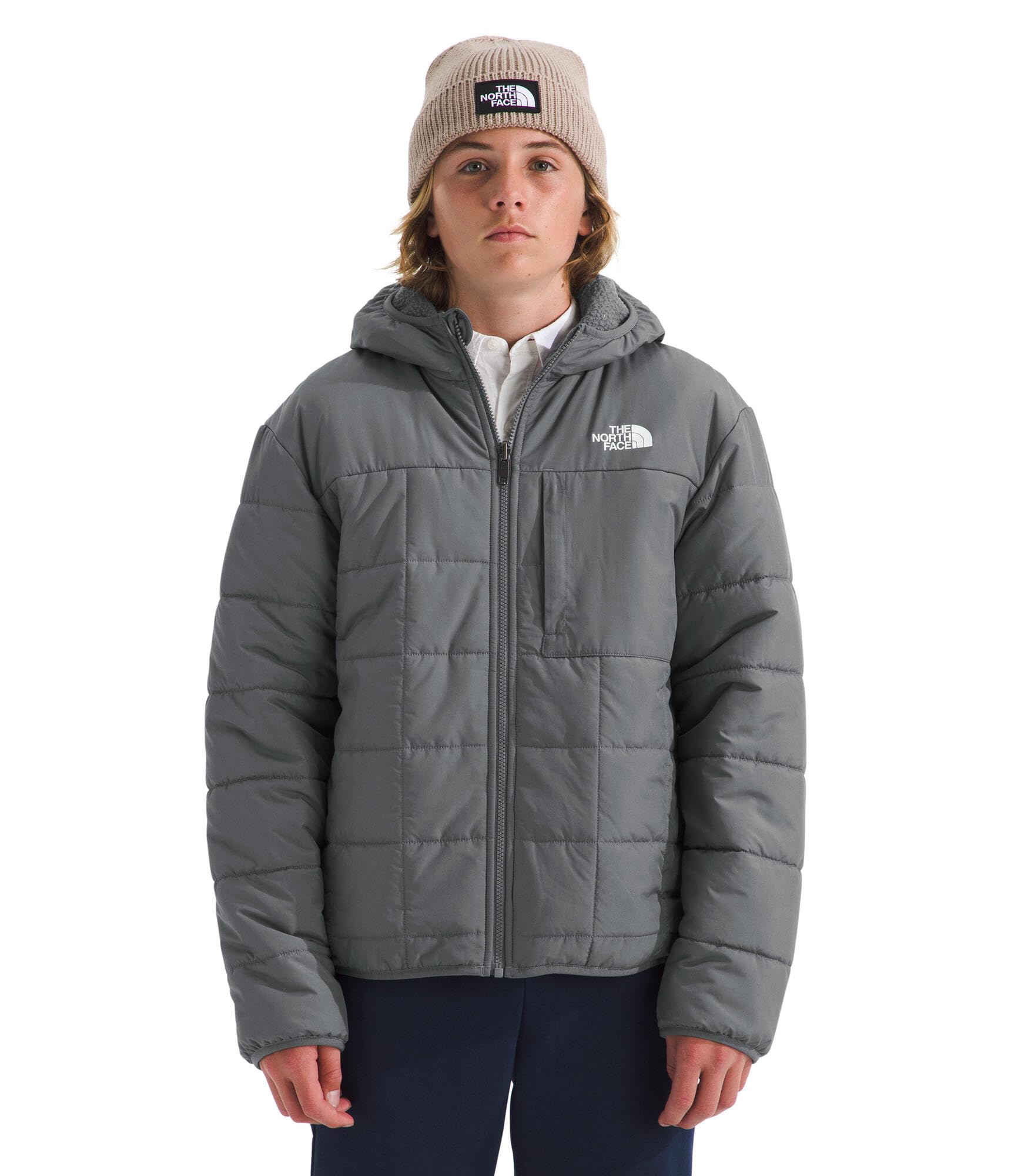 The North Face Boys' Reversible Shasta Full Zip Hooded Jacket
