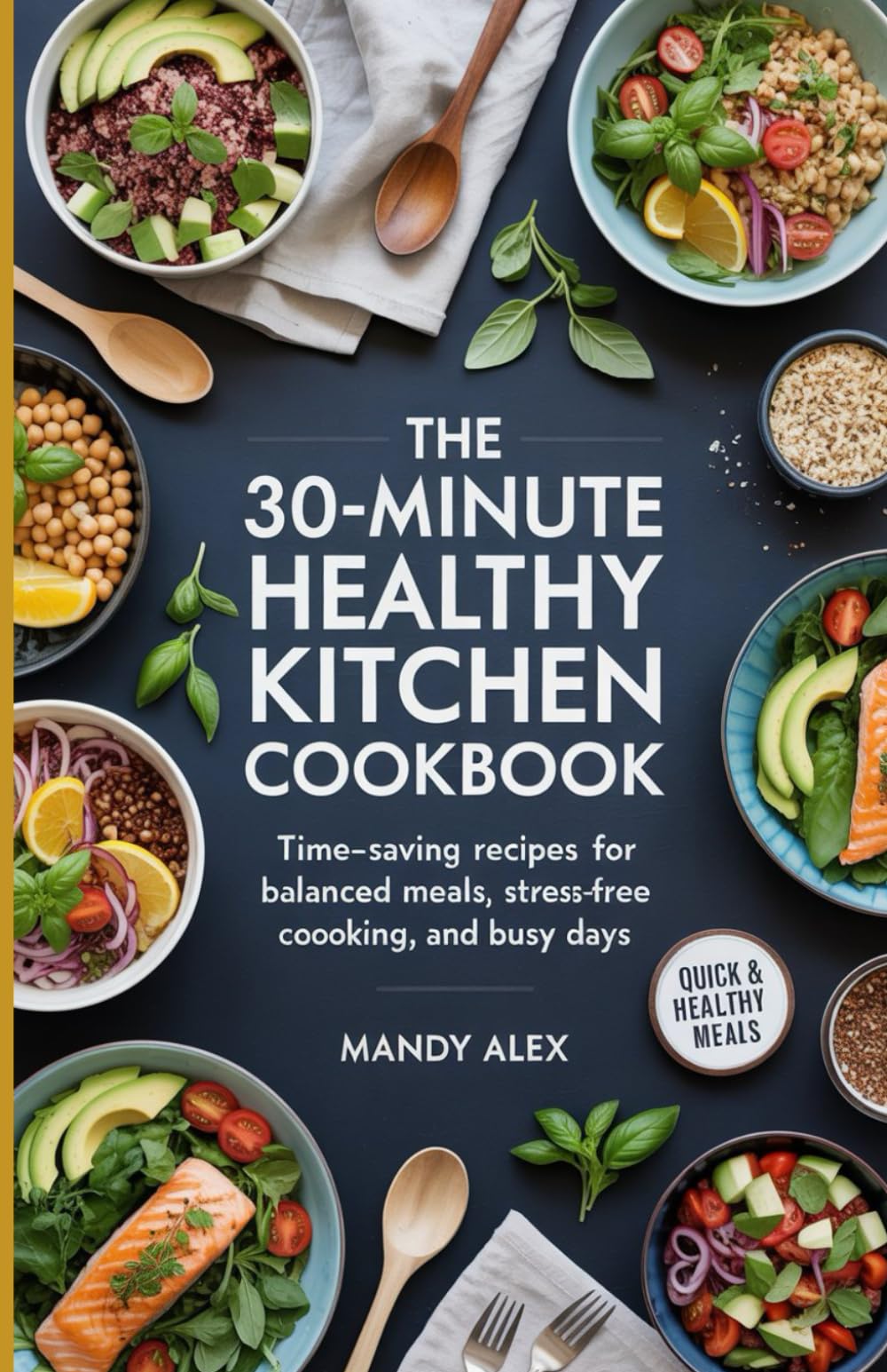 THE 30-MINUTE HEALTHY KITCHEN COOKBOOK: TIME-SAVING RECIPES FOR BALANCED MEALS, STRESS-FREE COOKING, AND BUSY DAYS