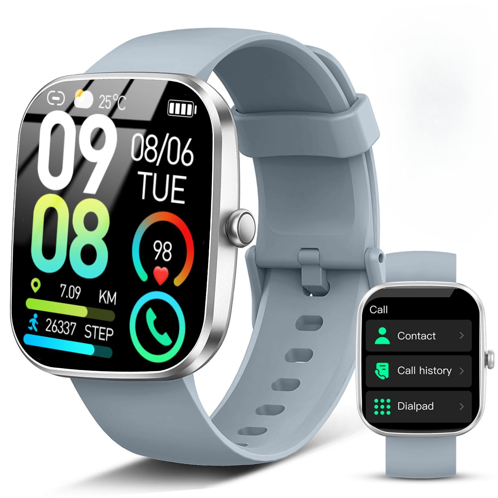 Smart Watch for Men Women, 1.91
