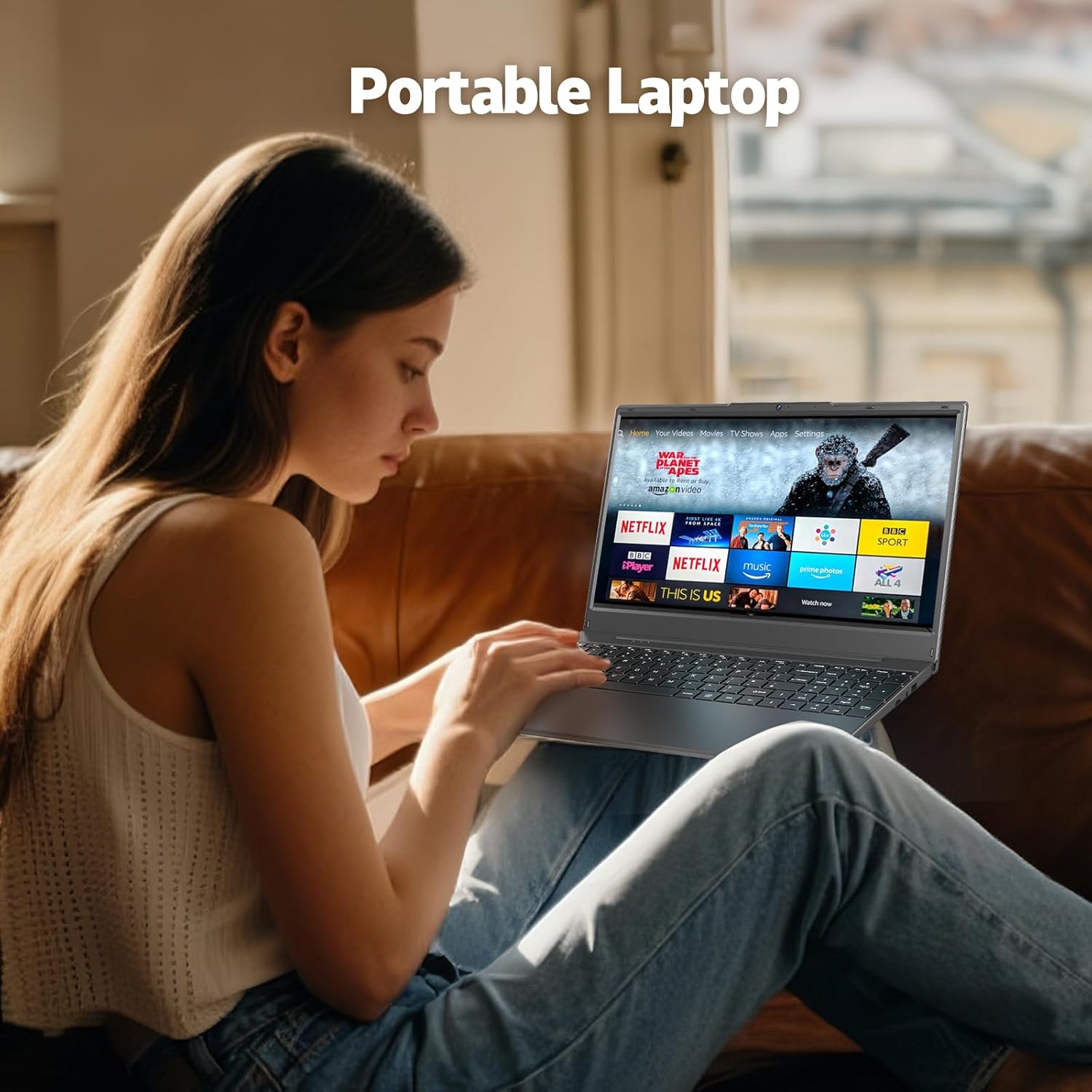 15.6 inch FHD Laptop Computer-AMD R3 3200U Processor (Up to 3.5GHz) Laptop, 16GB RAM 512GB SSD Notebook Computer, Dual-Band WIFI, Webcam, Full Function Type-C, Support WiFi 5, BT5.0, 4500mAh Black image 7 of 7 B0F6MZSXVW