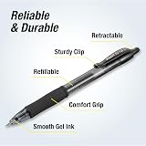 PILOT G2 Premium Rolling Ball Gel Pens, Fine Point, Black Ink, 12 Count – view 5