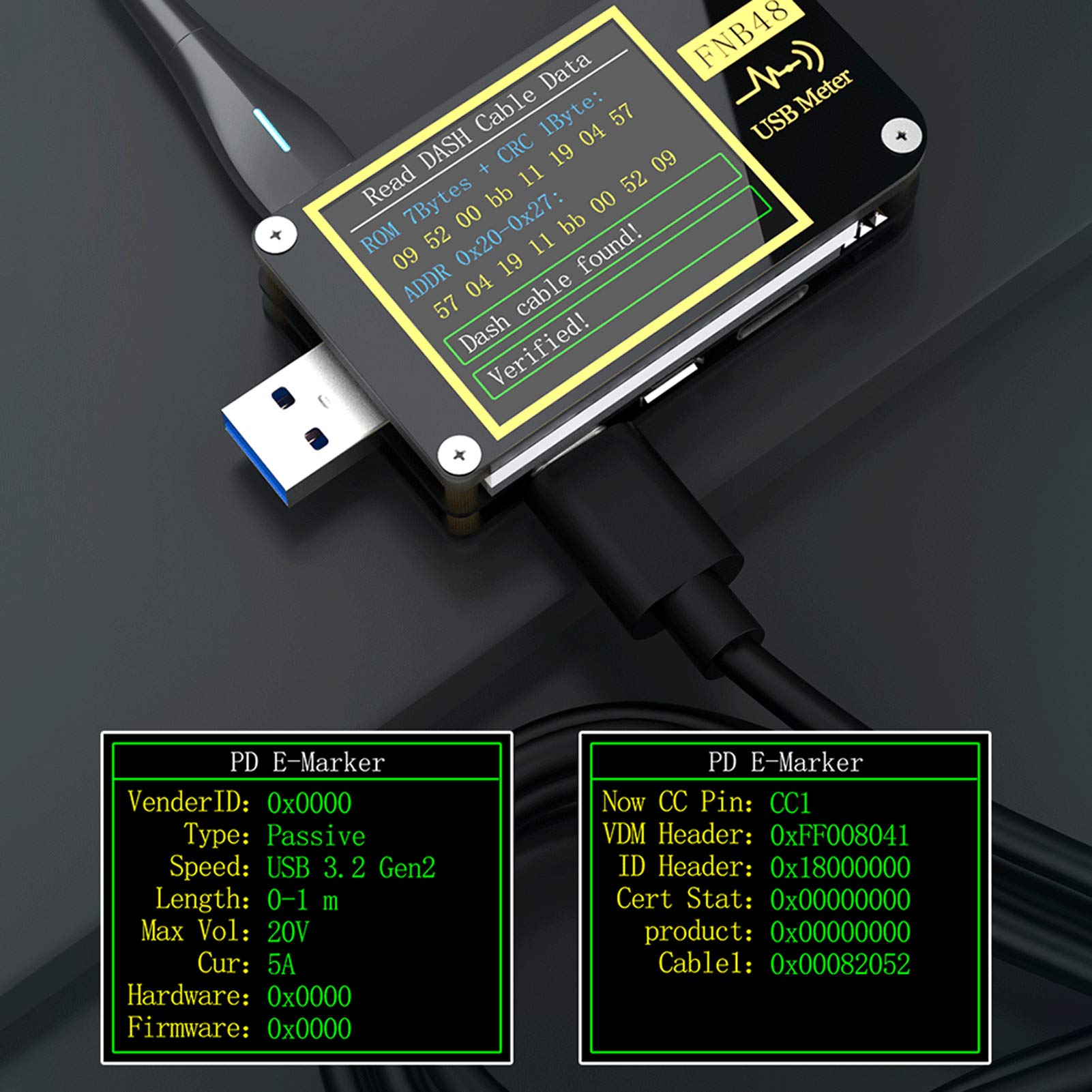 Comprobador de baterias, FNB48 PD TRIGGTER VOLTMETER AMPEREMETER SRIROOM EN VOLTÍMER USB TESTER TELÉFONO TECLO DE RECARGO RÁPIDO PROTECTO DE CAPACIDAD PRUEBA(With Bluetooth)