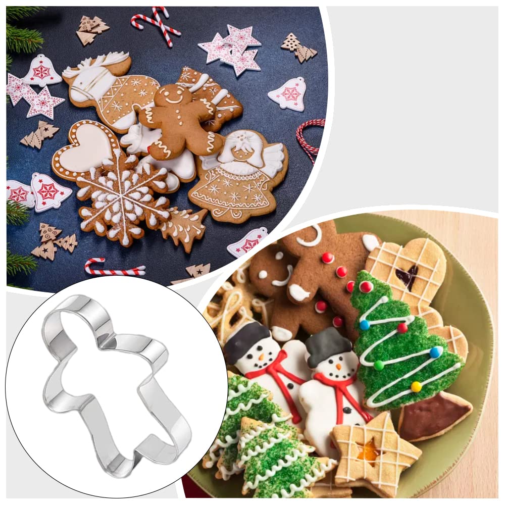 Amazon | ジンジャーブレッドマン クッキーカッター クッキースタンプ