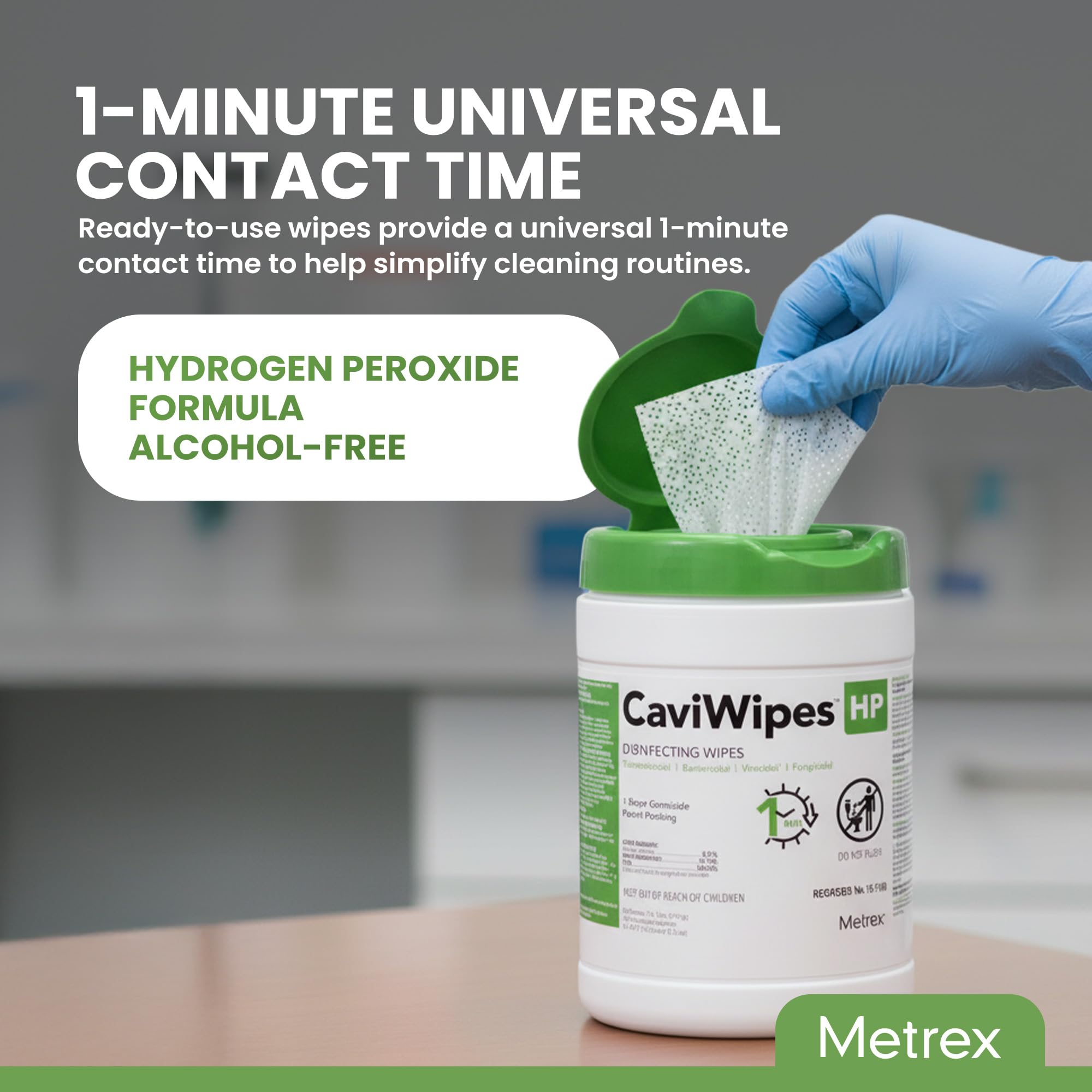 Amazon.com: Metrex CaviWipes HP Hydrogen Peroxide Disinfecting