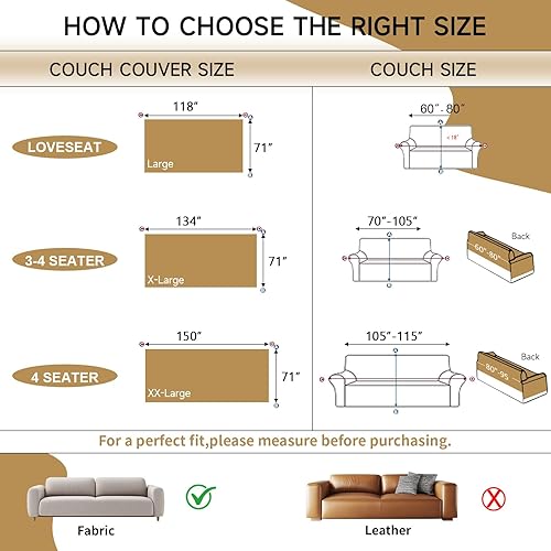 Miniatura 5 de STACYPIK Funda de sofá moderna jacquard negra para perros, funda de sofá geométrica bohemia para sofá biplaza, borlas antideslizantes, protector de