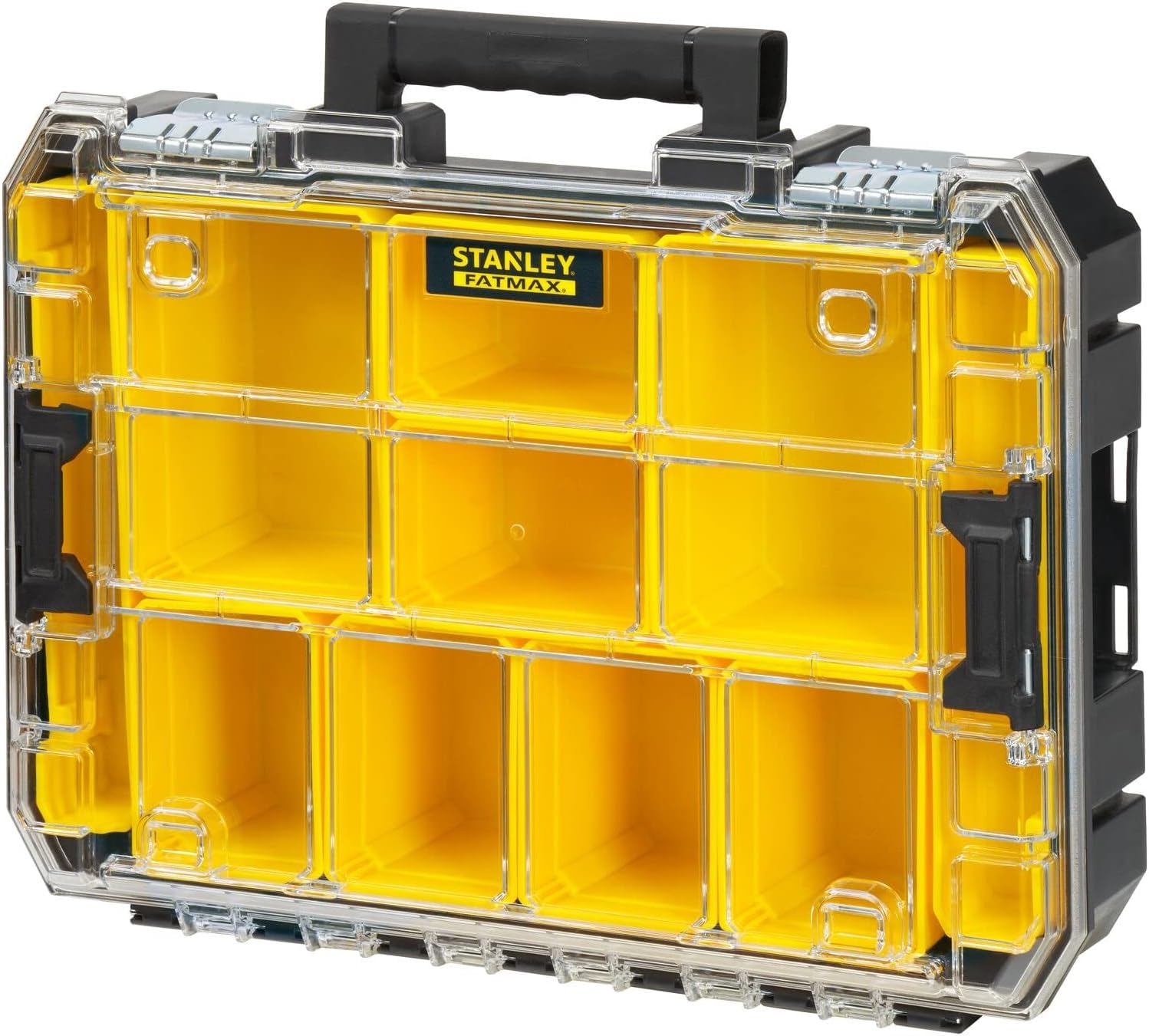 Stanley FMST1-71981 Kit 2 Mallettes Modulable Tstak/PRO-STACK Gamme Fatmax - 21.5L & STANLEY - ORGANISEUR GRANDE CAPACITÉ STANLEY FATMAX PRO-STACK - FMST82967-1
