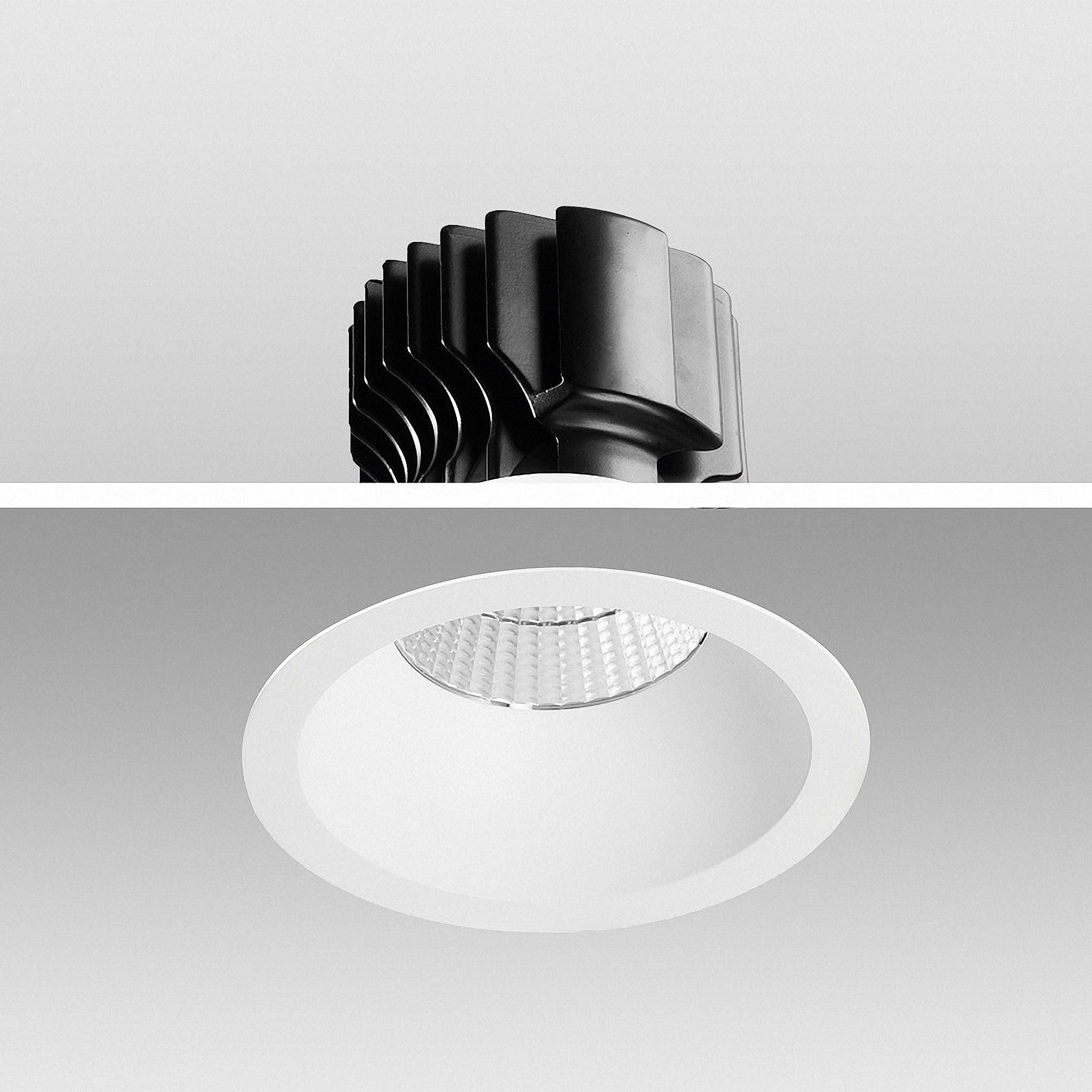 LED Einbaustrahler Genius-Module Dali dimmbar 40W 950 Neutralweiß S627 Ø 170mm