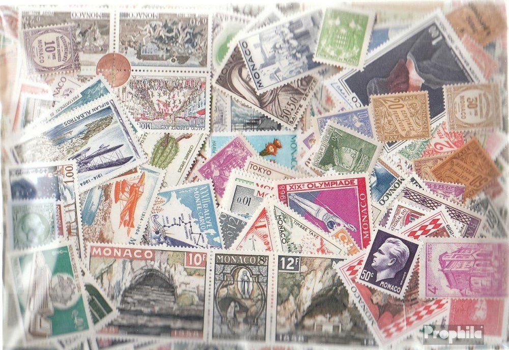 Monaco 2.000 diversi Francobolli (Francobolli per i collezionisti)