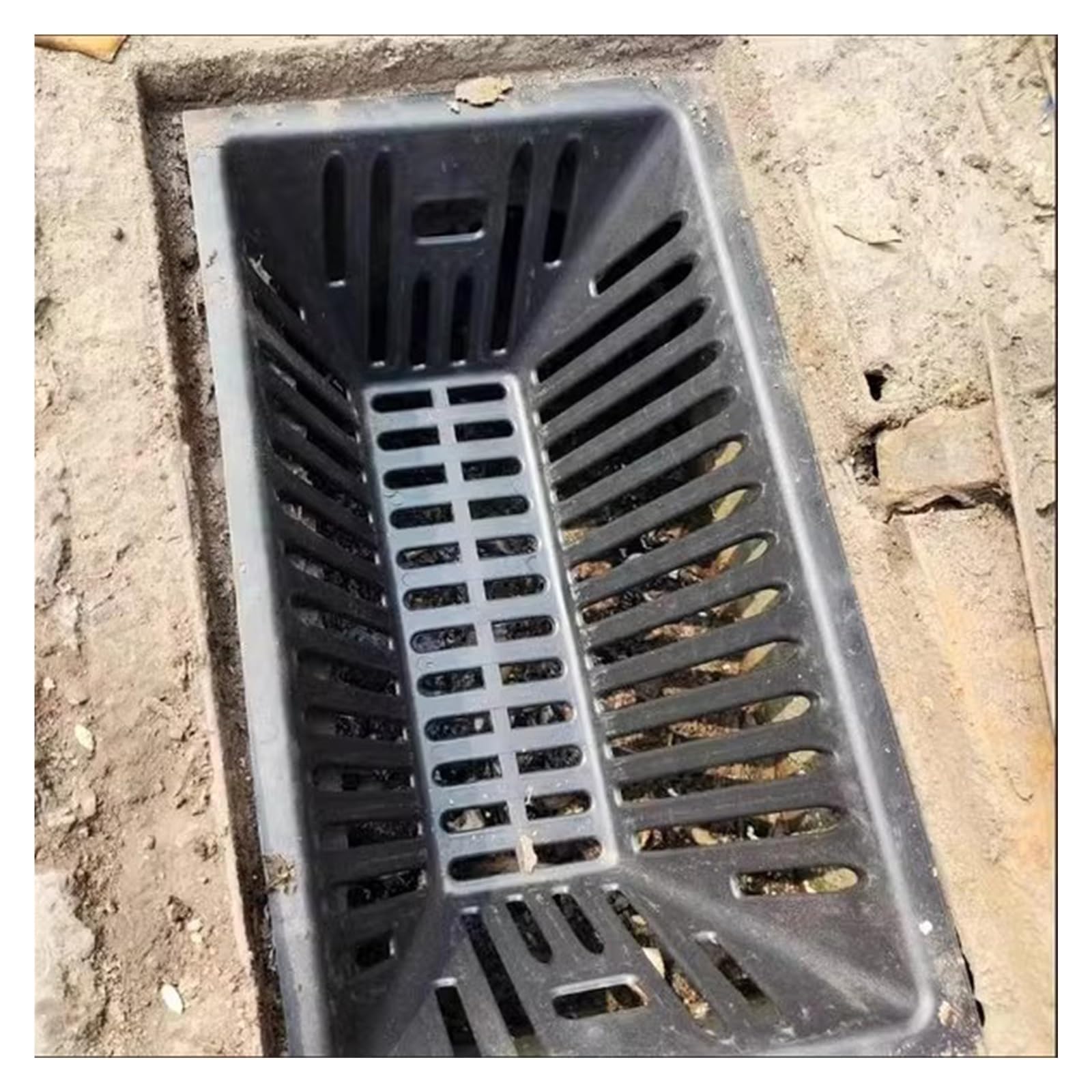 Panier d'interception de déchets profond et récupérateur eau de pluie