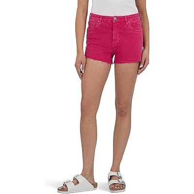 Шорты KUT from the Kloth Jane High-Rise Shorts with Raw Hem