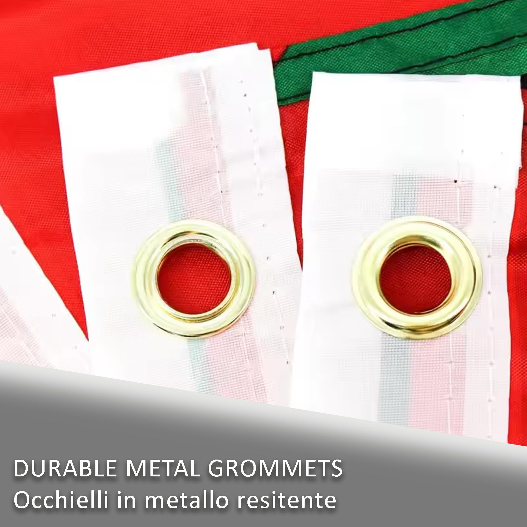 Bandiera Palestina 150x90cm con 2 Occhielli Resistente alle Intemperie per Esterno Bandiera Palestinese
